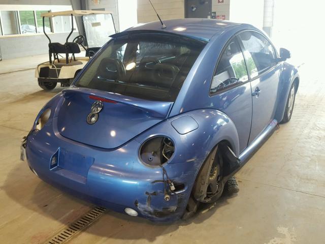3VWCD21C0YM419946 - 2000 VOLKSWAGEN NEW BEETLE 蓝色 照片 4
