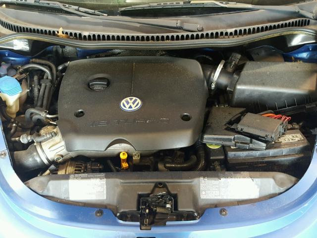3VWCD21C0YM419946 - 2000 VOLKSWAGEN NEW BEETLE 蓝色 照片 7
