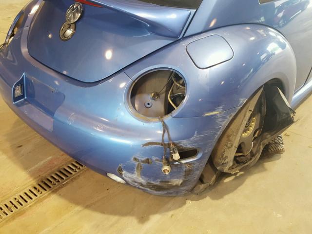 3VWCD21C0YM419946 - 2000 VOLKSWAGEN NEW BEETLE 蓝色 照片 9
