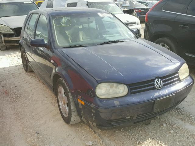 9BWGS61J614074901 - 2001 VOLKSWAGEN GOLF GLS BLUE photo 1