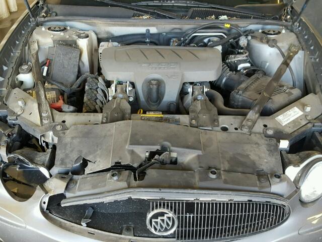 2G4WC582071242849 - 2007 BUICK LACROSSE C GRAY photo 7