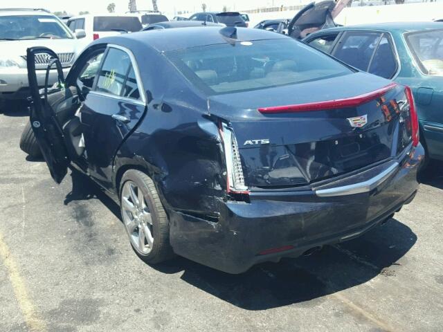 1G6AB5RX4G0163095 - 2016 CADILLAC ATS LUXURY BLUE photo 3