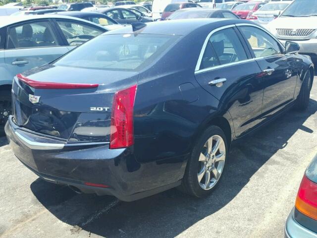 1G6AB5RX4G0163095 - 2016 CADILLAC ATS LUXURY BLUE photo 4