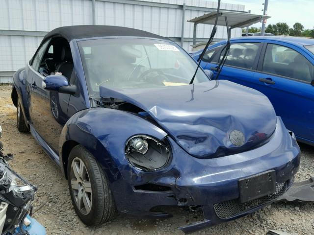 3VWRG31Y36M322627 - 2006 VOLKSWAGEN NEW BEETLE ლურჯი ფოტო 1