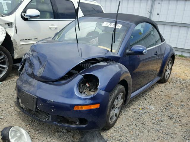 3VWRG31Y36M322627 - 2006 VOLKSWAGEN NEW BEETLE ლურჯი ფოტო 2