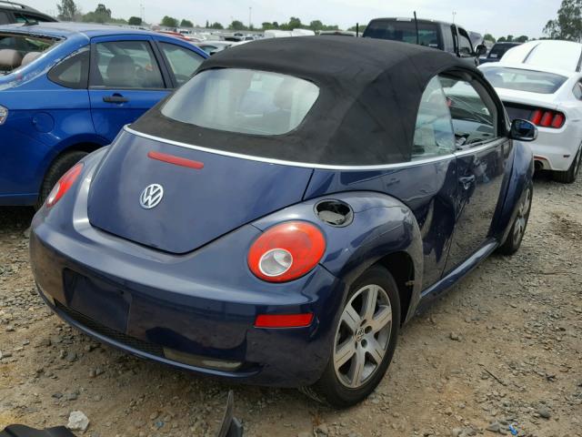 3VWRG31Y36M322627 - 2006 VOLKSWAGEN NEW BEETLE ლურჯი ფოტო 4
