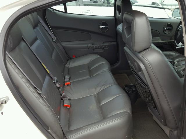 2G2WR544051293800 - 2005 PONTIAC GRAND PRIX WHITE photo 6