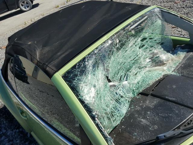 3VWCM31Y75M360102 - 2005 VOLKSWAGEN NEW BEETLE მწვანე ფოტო 9