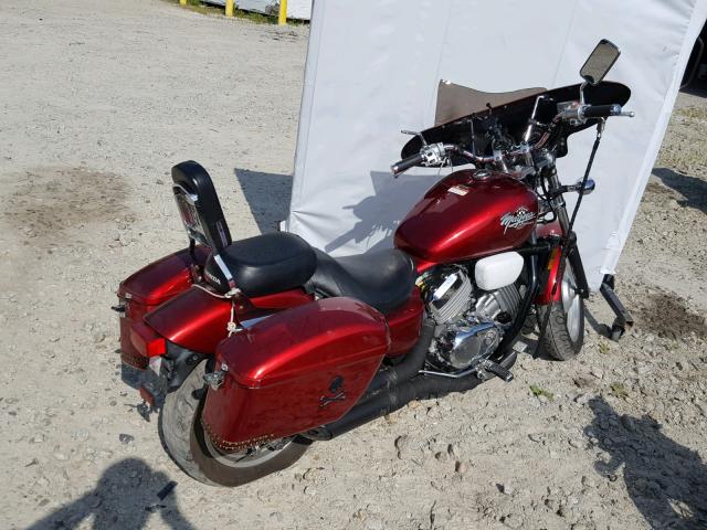 JH2RC4307SM100178 - 1995 HONDA VF750 C RED photo 4