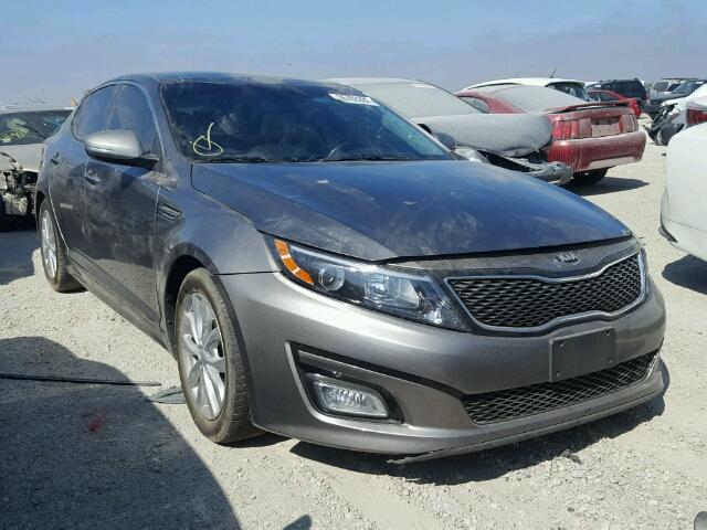 5XXGN4A73EG293515 - 2014 KIA OPTIMA EX CHARCOAL photo 1