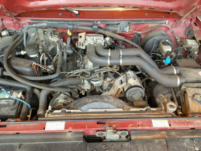 1FTHX26G4VEA82856 - 1997 FORD F250 RED photo 7