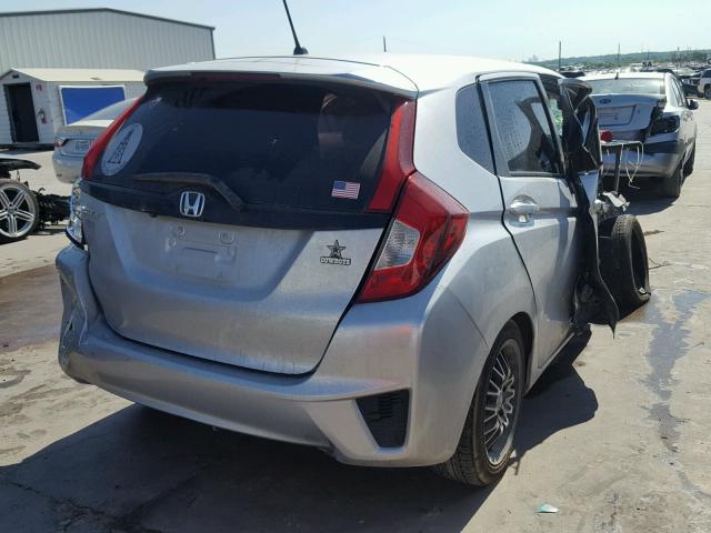 JHMGK5H56GS012009 - 2016 HONDA FIT LX GRAY photo 4