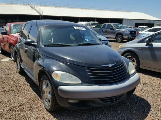 3C4FY58B62T329703 - 2002 CHRYSLER PT CRUISER BLACK photo 1