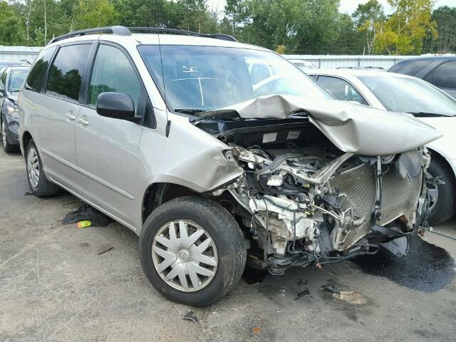 5TDZA23C66S509117 - 2006 TOYOTA SIENNA CE/ SILVER photo 1