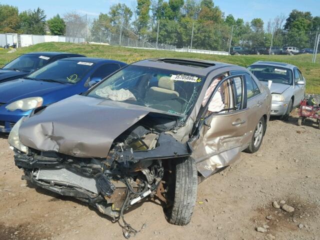 1HGCM56715A030856 - 2005 HONDA ACCORD GOLD photo 2