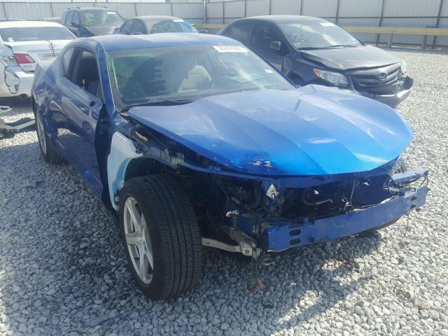 1G1FB1RS9G0133972 - 2016 CHEVROLET CAMARO LT BLUE photo 1