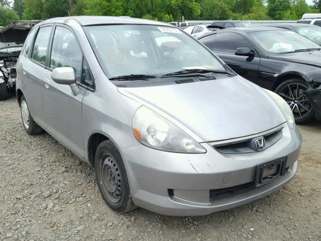 JHMGD38428S047430 - 2008 HONDA FIT GRAY photo 1