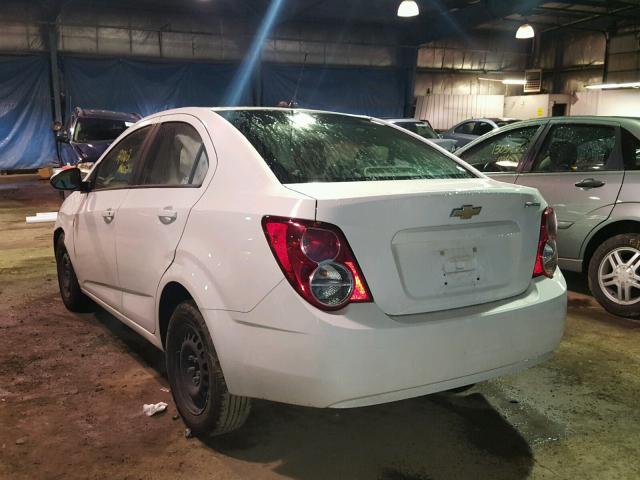 1G1JA5SH5G4106862 - 2016 CHEVROLET SONIC LS 白色 照片 3