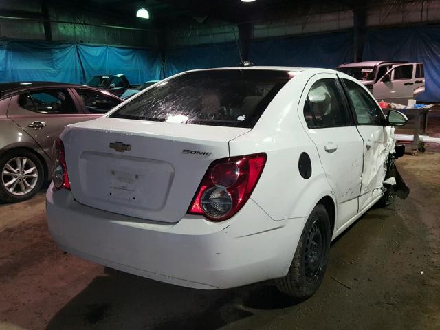 1G1JA5SH5G4106862 - 2016 CHEVROLET SONIC LS 白色 照片 4