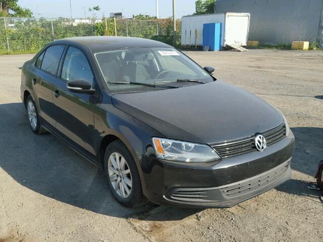 3VWDK7AJ3CM301517 - 2012 VOLKSWAGEN JETTA BLACK photo 1