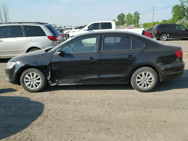 3VWDK7AJ3CM301517 - 2012 VOLKSWAGEN JETTA BLACK photo 9