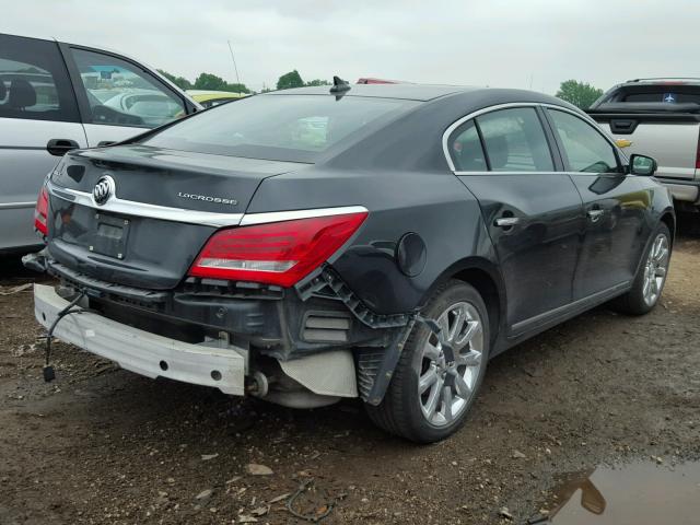 1G4GD5G37EF222289 - 2014 BUICK LACROSSE P BLACK photo 4