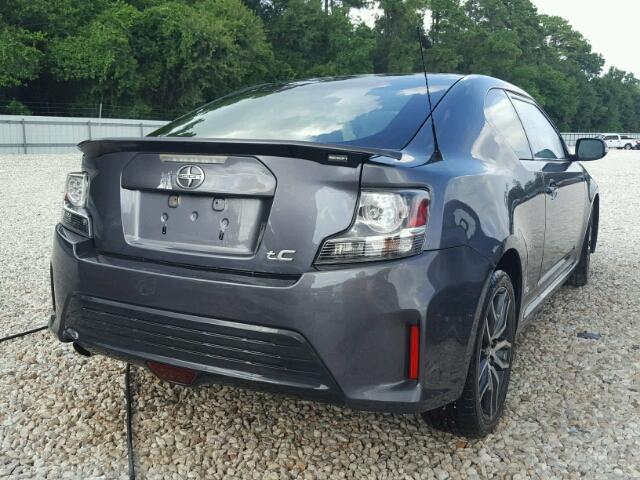 JTKJF5C79E3088215 - 2014 TOYOTA SCION TC 灰色 照片 4