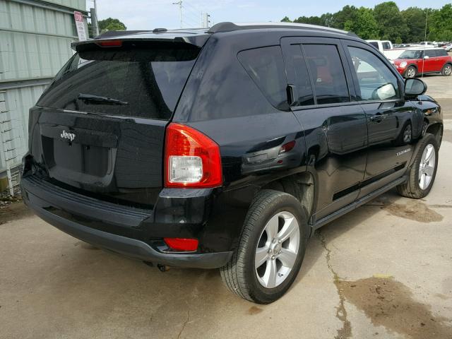 1C4NJCBA4CD723888 - 2012 JEEP COMPASS SP BLACK photo 4