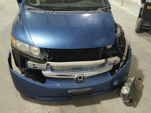 2HGFA16896H506880 - 2006 HONDA CIVIC EX BLUE photo 10