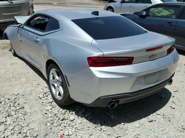 1G1FB1RS0G0130622 - 2016 CHEVROLET CAMARO LT SILVER photo 3