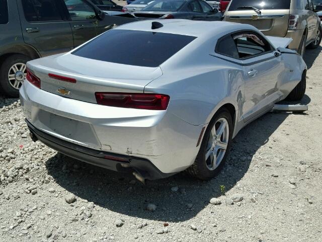 1G1FB1RS0G0130622 - 2016 CHEVROLET CAMARO LT SILVER photo 4