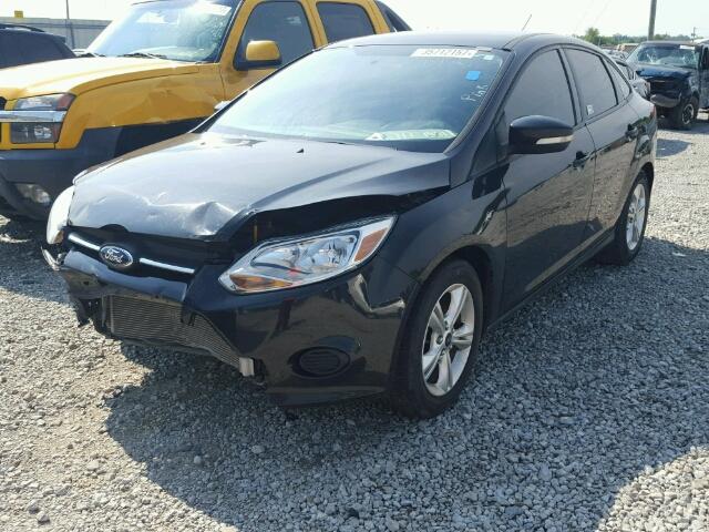 1FADP3F23DL314727 - 2013 FORD FOCUS SE BLACK photo 2