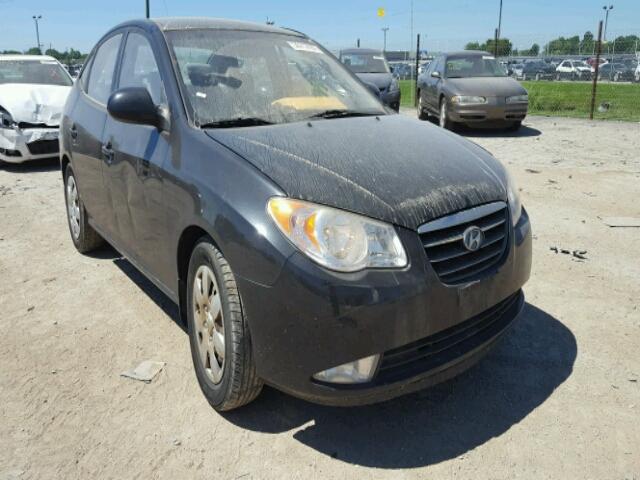 KMHDU46D18U287758 - 2008 HYUNDAI ELANTRA GL BLACK photo 1