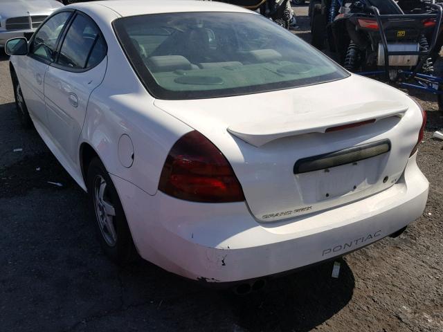 2G2WP522241257807 - 2004 PONTIAC GRAND PRIX თეთრი ფოტო 3