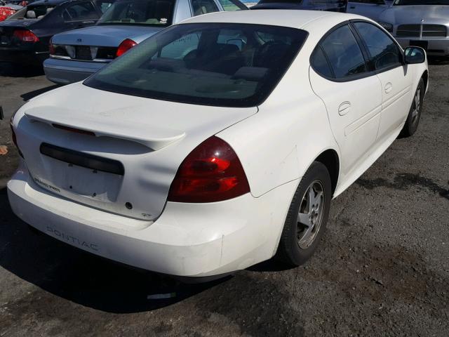 2G2WP522241257807 - 2004 PONTIAC GRAND PRIX თეთრი ფოტო 4