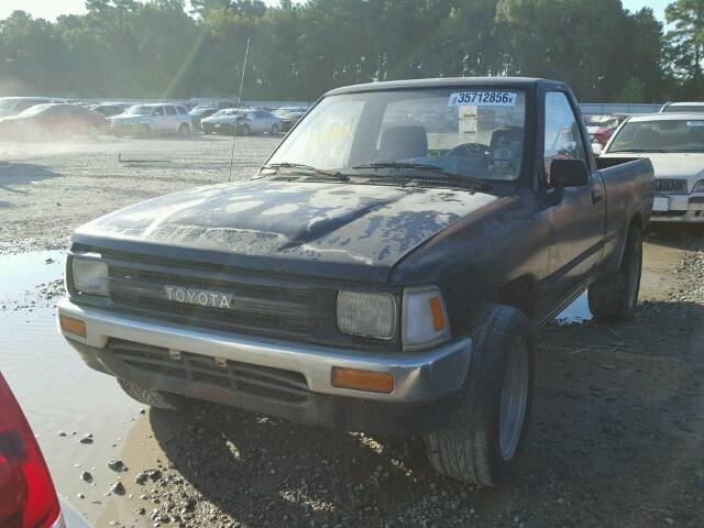 JT4RN81R7K0029700 - 1989 TOYOTA PICKUP 1/2 BLACK photo 2