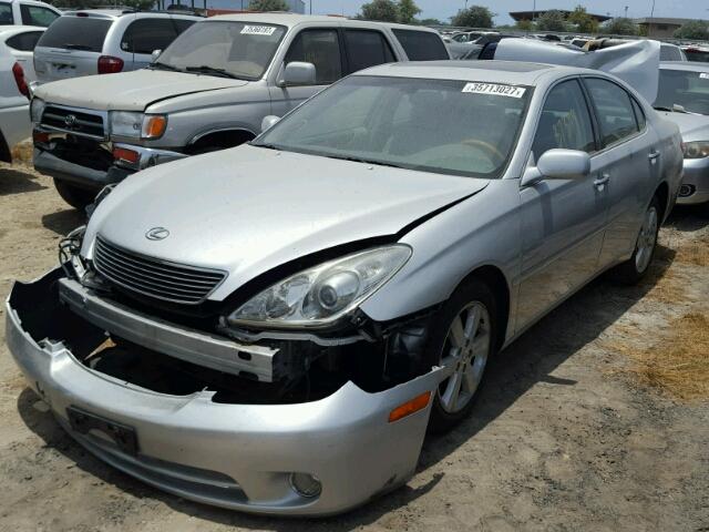 JTHBA30G955123065 - 2005 LEXUS ES 330 SILVER photo 2