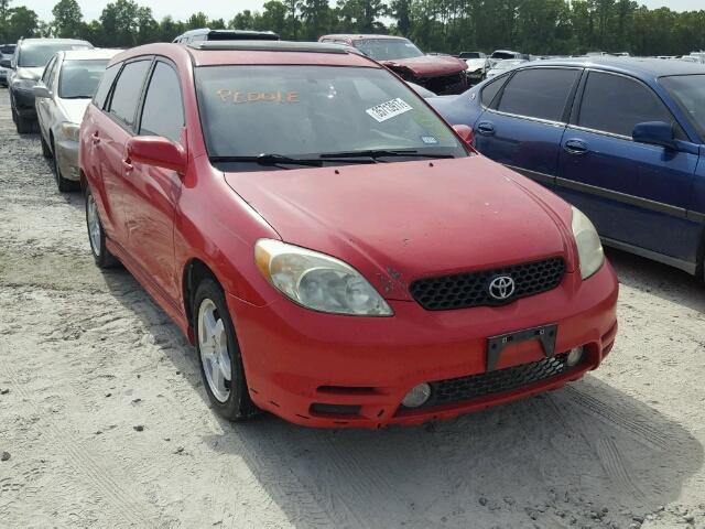 2T1KR32E03C065000 - 2003 TOYOTA COROLLA MA RED photo 1