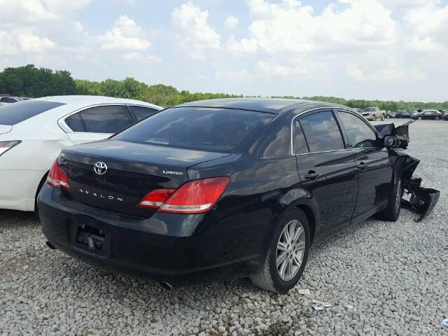 4T1BK36B96U127601 - 2006 TOYOTA AVALON XL BLACK photo 4