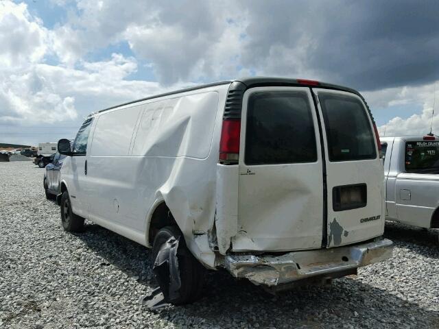 1GCGG29R0W1101114 - 1998 CHEVROLET EXPRESS G2 WHITE photo 3