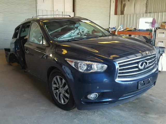 5N1AL0MN0FC553140 - 2015 INFINITI QX60 BLUE photo 1