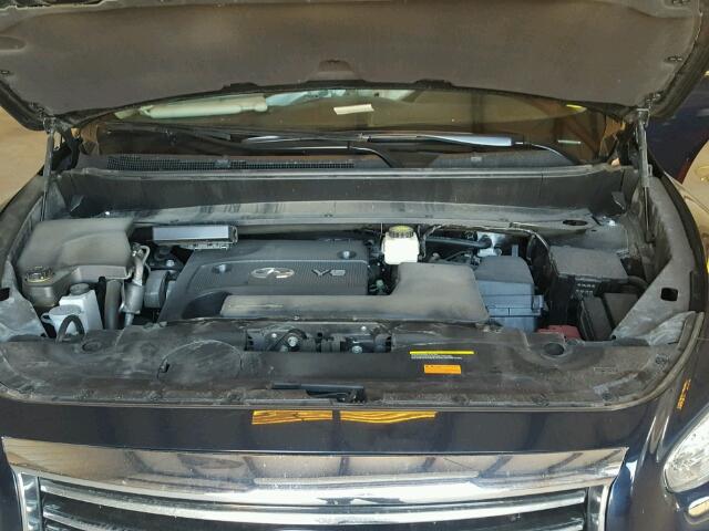 5N1AL0MN0FC553140 - 2015 INFINITI QX60 BLUE photo 7