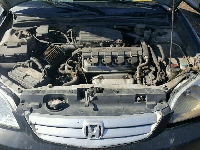 1HGES15562L081258 - 2002 HONDA CIVIC LX SILVER photo 7