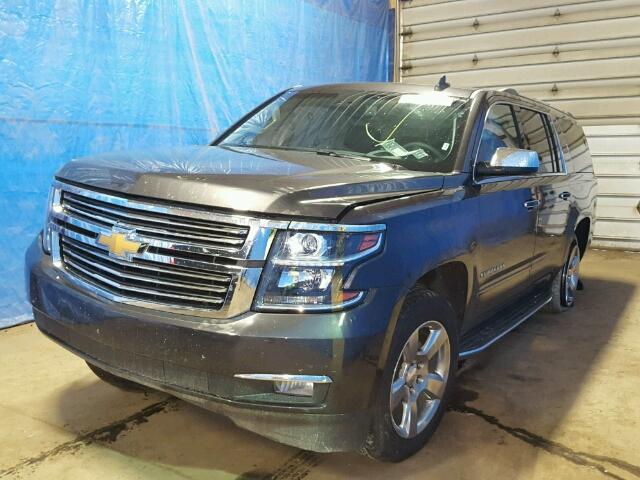 1GNSKJKC3HR159982 - 2017 CHEVROLET SUBURBAN K GRAY photo 2