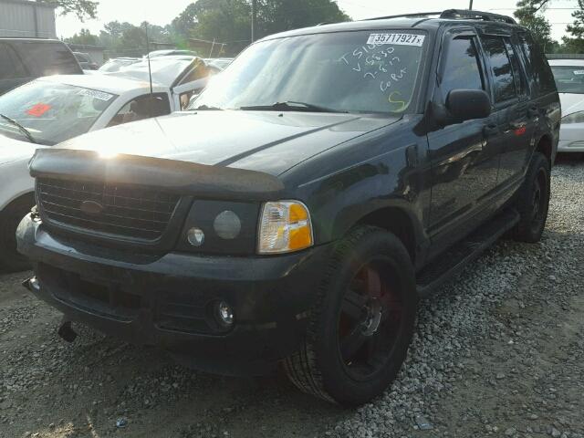 1FMZU72K14ZA65830 - 2004 FORD EXPLORER BLACK photo 2