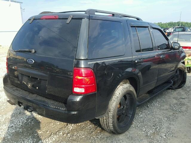 1FMZU72K14ZA65830 - 2004 FORD EXPLORER BLACK photo 4