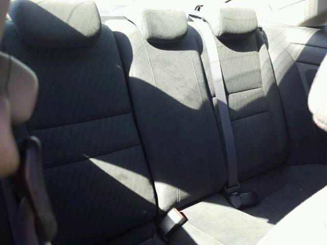 2HGFG1B80AH500995 - 2010 HONDA CIVIC EX BLACK photo 6