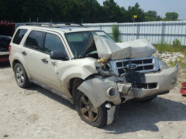 1FMCU03128KB32436 - 2008 FORD ESCAPE XLT BEIGE photo 1