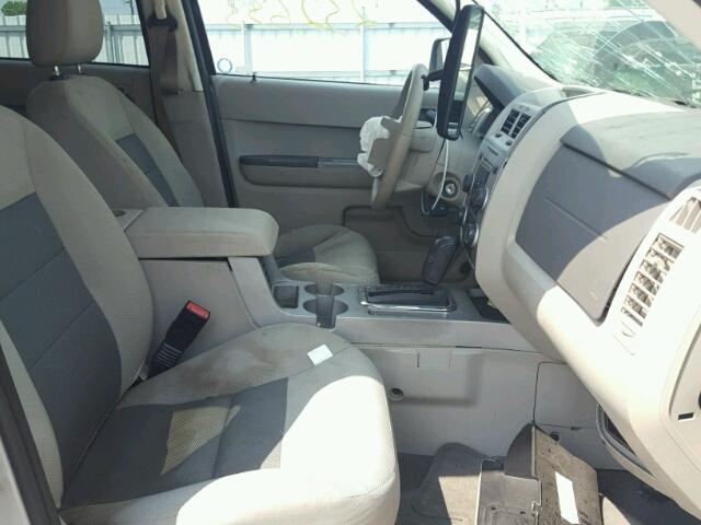 1FMCU03128KB32436 - 2008 FORD ESCAPE XLT BEIGE photo 5