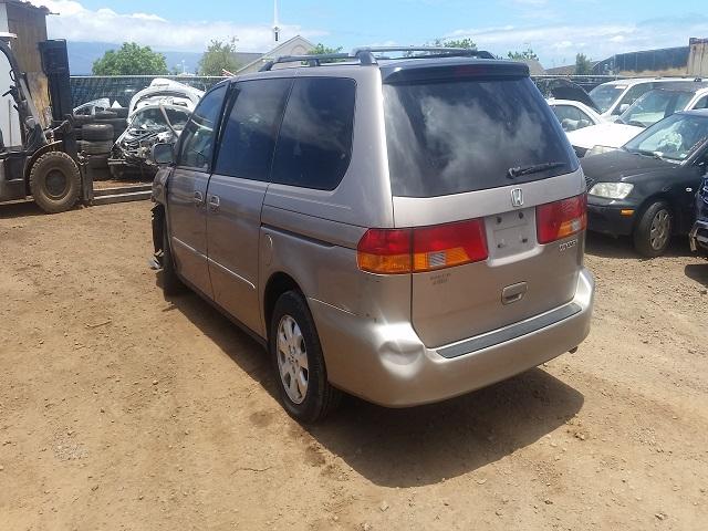 5FNRL18974B124765 - 2004 HONDA ODYSSEY BROWN photo 3